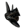 Yamaha 10-3/8x13 Aluminum Propeller Replacement 4 Blade 13 Tooth RH 3-1/2" Gearcase 25-60HP Outboard Propeller