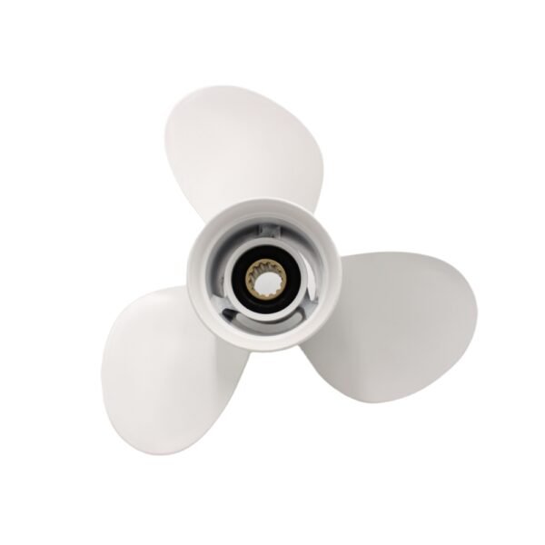 Yamaha 12-1/4x9 Aluminum Propeller Replacement 3 Blade 13 Tooth RH 3-1/2" Gearcase 25-60HP Outboard Propeller 663-45956-01-EL