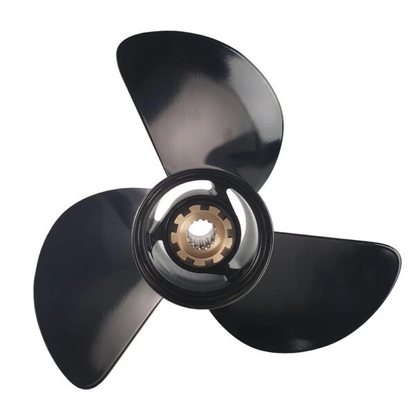 Yamaha 11-1/4x13 Aluminum Propeller Replacement 3 Blade 13 Tooth RH 3-1/2" Gearcase 25-60HP Outboard Propeller