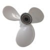 Yamaha 11-1/2x10 Aluminum Propeller Replacement 3 Blade RH 3-1/2" Gearcase 25-60HP Outboard Propeller