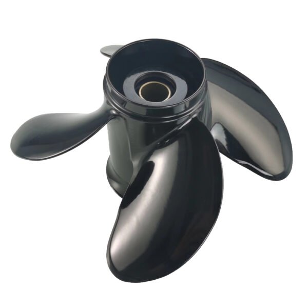 Yamaha 13x19 Aluminum Propeller Replacement 4 Blade 15 Tooth RH 4-1/4" Gearcase 50-130HP Outboard Propeller