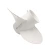 Yamaha 12-1/4x9 Aluminum Propeller Replacement 3 Blade 13 Tooth RH 3-1/2" Gearcase 25-60HP Outboard Propeller 663-45956-01-EL