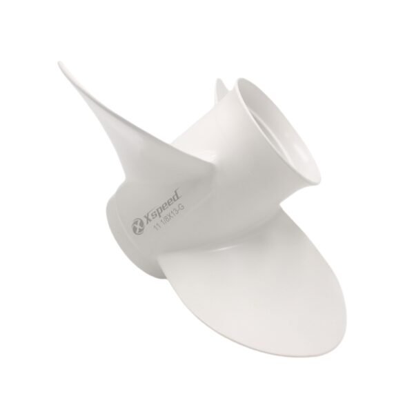 Yamaha 12-1/4x9 Aluminum Propeller Replacement 3 Blade 13 Tooth RH 3-1/2" Gearcase 25-60HP Outboard Propeller 663-45956-01-EL