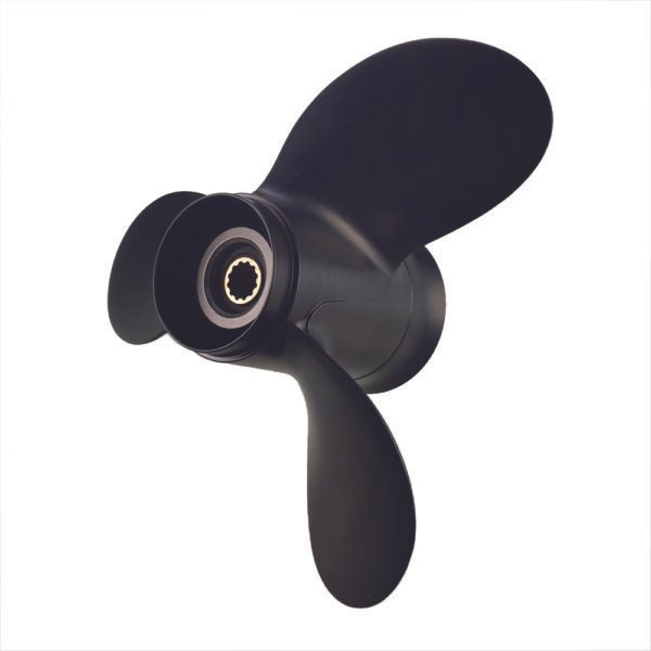 Mercury 8.5x8 Aluminum Propeller Replacement 3 Blade 12 Tooth RH 2-1/2" Gearcase 8-9HP Outboard Propeller