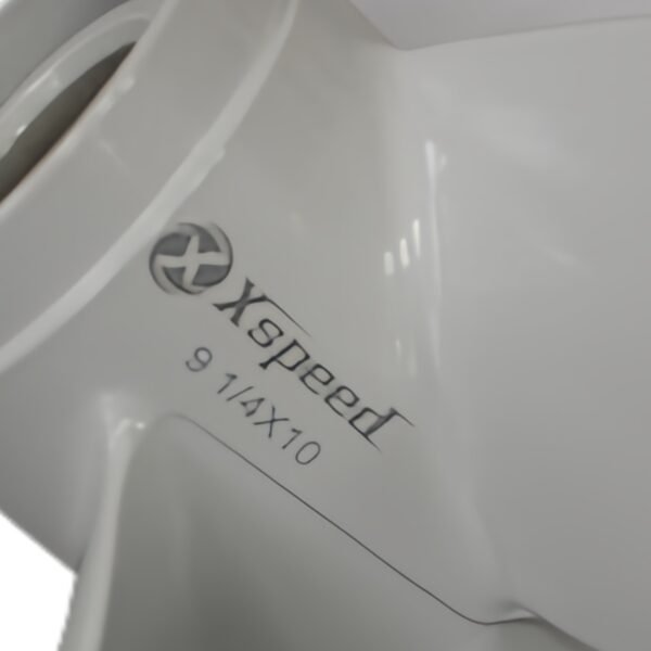 Yamaha 9.25x10 Aluminum Propeller Replacement 4 Blade 8 Tooth RH 2-1/2" Gearcase 9.9-20HP Outboard Propeller