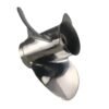 Johnson 10-1/2x11 Stainless Steel Propeller Replacement 3 Blade 14 Tooth RH 3" Gearcase 15-35HP Outboard Propeller 765176