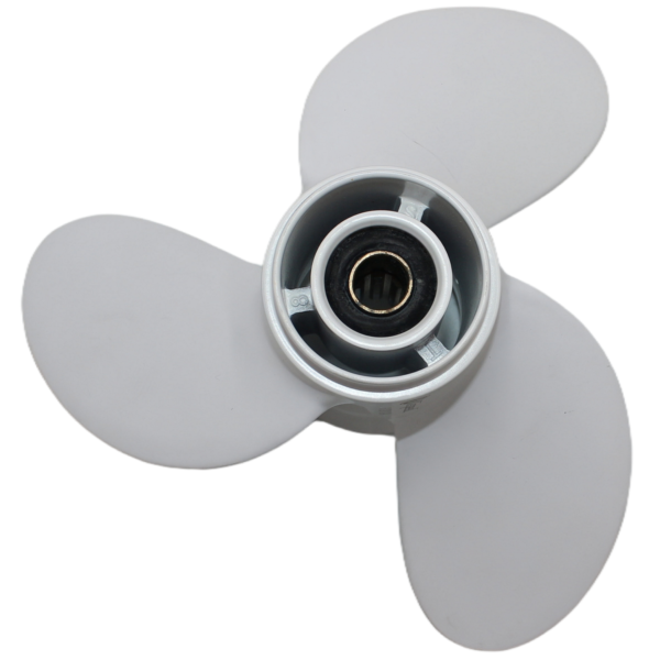 Yamaha 7-1/2x7 Aluminum Propeller Replacement 3 Blade 9 Tooth RH 2.5/5 HP Outboard Propeller 6E0-45943-01-EL