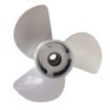 Yamaha 13-1/4x17 Aluminum Propeller Replacement 3 Blade 15 Tooth LH 4-1/4" Gearcase 50-130HP Outboard Propeller