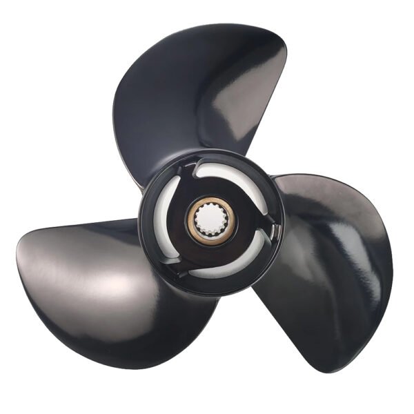 Yamaha 11-1/4x13 Aluminum Propeller Replacement 3 Blade 13 Tooth RH 3-1/2" Gearcase 25-60HP Outboard Propeller