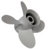 Yamaha 9.25x10 Aluminum Propeller Replacement 4 Blade 8 Tooth RH 2-1/2" Gearcase 9.9-20HP Outboard Propeller