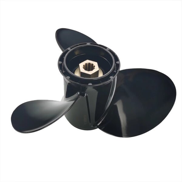 Yamaha 12-3/4x21 Aluminum Propeller Replacement 3 Blade 15 Tooth RH 4-1/4" Gearcase 50-130HP Outboard Propeller