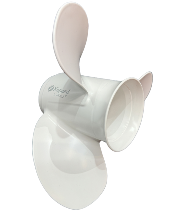 Yamaha 9-7/8x14 Aluminum Propeller Replacement 3 Blade 10 Tooth RH 3" Gearcase 20-30HP Outboard Propeller 664-45952-00-EL