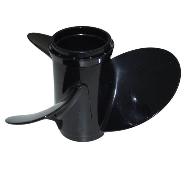 Yamaha 9.25x8 Aluminum Propeller Replacement 3 Blade 8 Tooth RH 2-1/2" Gearcase 9.9-20HP Outboard Propeller