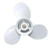 Yamaha 9.25x9 Aluminum Propeller Replacement 3 Blade 8 Tooth RH 2-1/2" Gearcase 9.9-20HP Outboard Propeller 63V-45945-10-EL