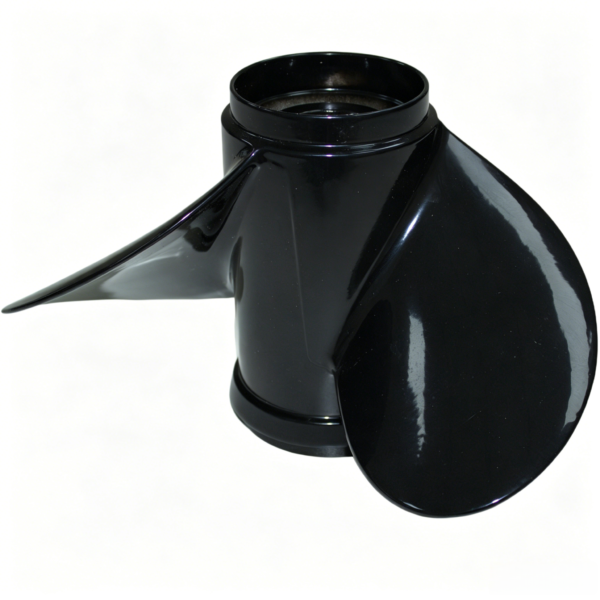 Johnson 12-1/4x15 Aluminum Propeller 3-Blade 13-Tooth RH 3-3/8" Gearcase 40-75HP - Hub detail