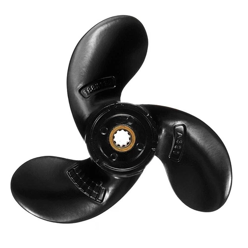 Suzuki 188mmx135mm Aluminum Propeller Replacement 3 Blade 10 Tooth RH 2.5HP Outboard Propeller