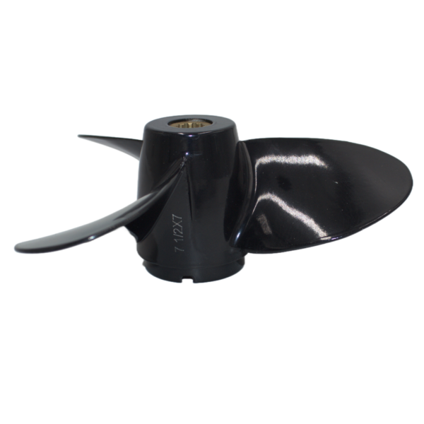 Suzuki 7-1/2x8 Aluminum Propeller Replacement 3 Blade 10 Tooth RH 4-6HP Outboard Propeller