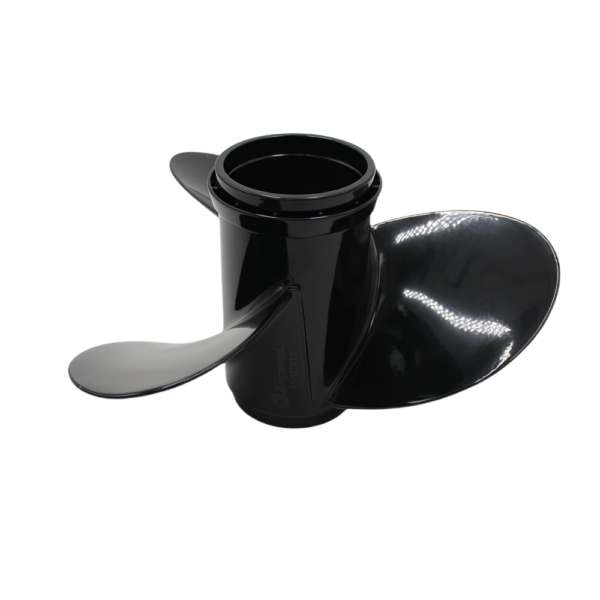Johnson 9.25x9 Aluminum Propeller Replacement 3 Blade 10 Tooth RH 2-1/2" Gearcase 9.9-15HP Outboard Propeller