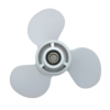 Mercury 9.9x9 Aluminum Propeller Replacement 3 Blade 10 Tooth RH 3" Gearcase 25-30HP Outboard Propeller