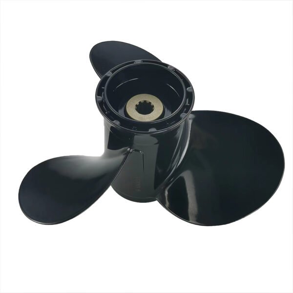 Mercury 9.25x11 Aluminum Propeller Replacement 3 Blade 8 Tooth RH 2-1/2" Gearcase 6-15HP Outboard Propeller