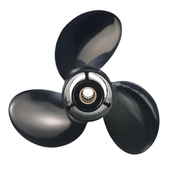 Mercury 9x8 Aluminum Propeller Replacement 3 Blade 8 Tooth RH 2-1/2" Gearcase 6-15HP Outboard Propeller OEM 48-828154A12