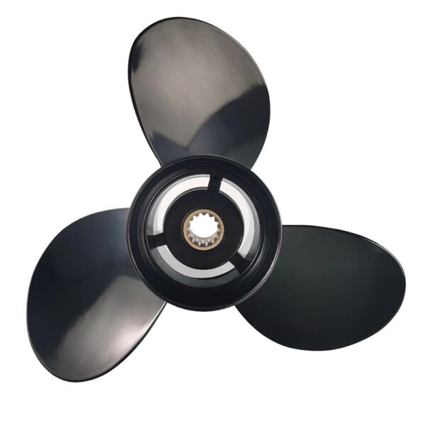 Johnson 10.25x14 Aluminum Propeller Replacement 3 Blade 14 Tooth RH 3" Gearcase 15-35HP Outboard Propeller