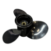 Johnson 10.25x9 Aluminum Propeller 3-Blade 10-Tooth RH 3" Gearcase 25-30HP - Hub detail
