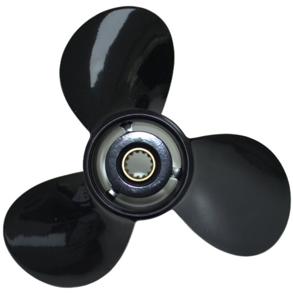 Johnson 12-3/4x21 Aluminum Propeller 3-Blade 13-Tooth RH 4-1/4" Gearcase 40-140HP - Package