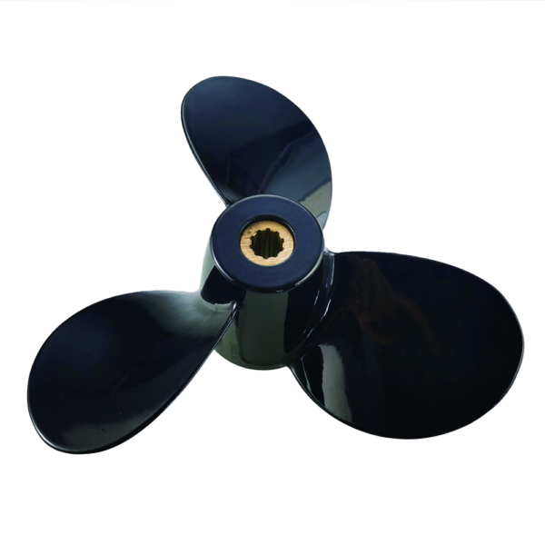 Suzuki 7-1/2x8 Aluminum Propeller Replacement 3 Blade 10 Tooth RH 4-6HP Outboard Propeller