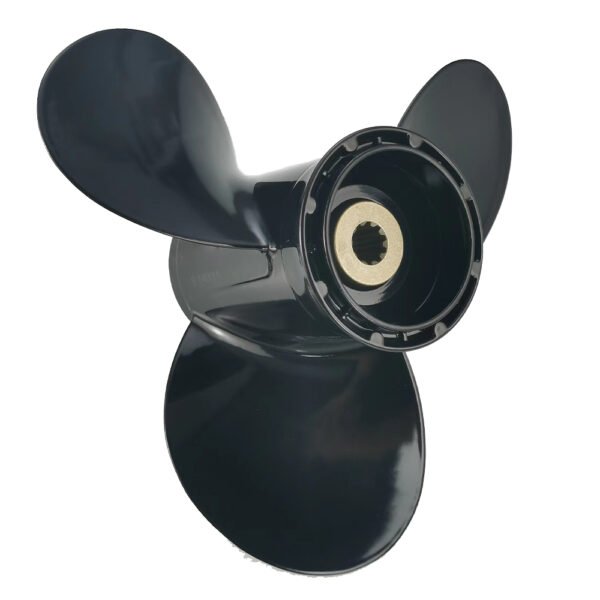 Mercury 9.25x12 Aluminum Propeller Replacement 3 Blade 14 Tooth RH 2-1/2" Gearcase 9.9-20HP Outboard Propeller