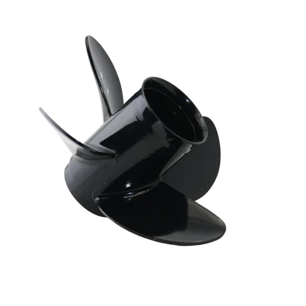 Mercury 9.25x10 Aluminum Propeller Replacement 4 Blade 8 Tooth RH 2-1/2" Gearcase 6-15HP Outboard Propeller