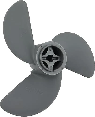 DM_20260708091427_003 Honda 7-1/4x4-3/4 Aluminum Propeller Replacement 3 Blade Nylon Pin Drive RH 2-3HP Outboard Propeller OEM 58130-ZV0-841ZB