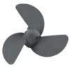 DM_20260708091427_005 Honda 7-1/4x4-3/4 Aluminum Propeller Replacement 3 Blade Nylon Pin Drive RH 2-3HP Outboard Propeller OEM 58130-ZV0-841ZB