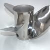 H00a30560124e4b54a1862d0f8d5002591-4.jpg Mercury 14 1/4x17 Stainless Steel Propeller Replacement with Hub Kit 3 Blade 15 Tooth LH 150-300HP Outboard Propeller