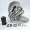 H065a57d9592740e0b2928990221b889cN-6.webp Mercury 13.6x21 Stainless Steel Propeller Replacement with Hub Kit 3 Blade 15 Tooth RH 150-300HP Outboard Propeller