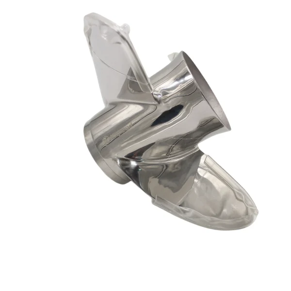 ICSDR-140-11OL-HON-5 13 1/4x17 Stainless Steel Propeller for Honda Replacement 3 Blade 15 Tooth RH 60-130HP Outboard Propeller
