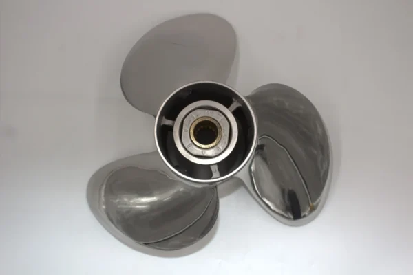 Mercury 14x19 Stainless Steel Propeller Replacement with Hub Kit 3 Blade 15 Tooth LH 150-300HP Outboard Propeller