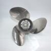 H5b98c141776f4bf79c0ee0af154e6a01h-6.jpg Mercury 14x19 Stainless Steel Propeller Replacement with Hub Kit 3 Blade 15 Tooth LH 150-300HP Outboard Propeller