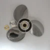 ICSER-138-17OY-YAM-6 Yamaha 14x19 Stainless Steel Propeller Replacement with Hub Kit 3 Blade 15 Tooth LH 150-300HP Outboard Propeller