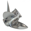 ICSE-146F17OM-HON-EPLUS-4 15 1/4x26 Stainless Steel Propeller for Honda Replacement 4 Blade 15 Tooth LH 350HP Outboard Propeller