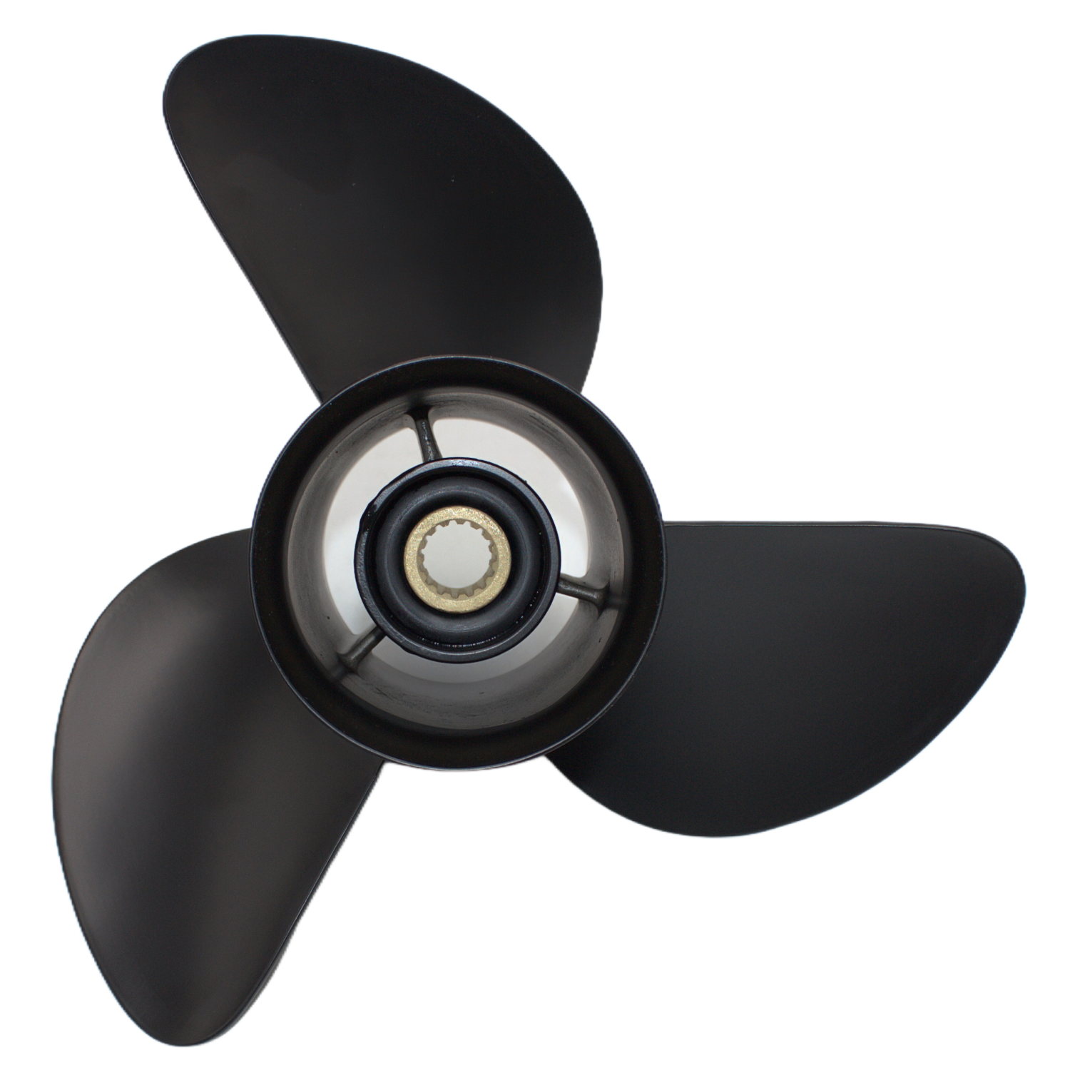 Xspeed Yamaha 150-300HP stainless steel propeller - Rear Hub Marking