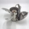 Mercury stainless steel propeller precision machining detail
