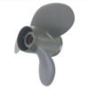 photobank (1) Honda 12-1/4x9 Aluminum Propeller Replacement 3 Blade 13 Tooth RH 3-1/4" Gearcase 35-60HP Outboard Propeller OEM 59130-ZV5-009AH