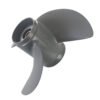 photobank (1) Honda 11-1/4x13 Aluminum Propeller Replacement 3 Blade 13 Tooth RH 3-1/4" Gearcase 35-60HP Outboard Propeller