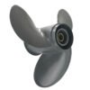 Honda 9.5x8 Aluminum Propeller Replacement 3 Blade 8 Tooth RH 2-1/2" Gearcase 8-20HP Outboard Propeller