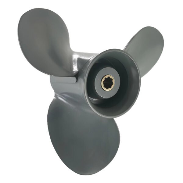 Honda 9.25x8 Aluminum Propeller Replacement 3 Blade 8 Tooth RH 2-1/2" Gearcase 8-20HP Outboard Propeller