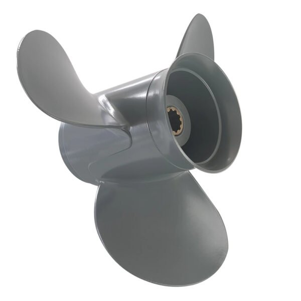 Honda 10.25x15 Aluminum Propeller Replacement 3 Blade 10 Tooth RH 3" Gearcase 25-30HP Outboard Propeller
