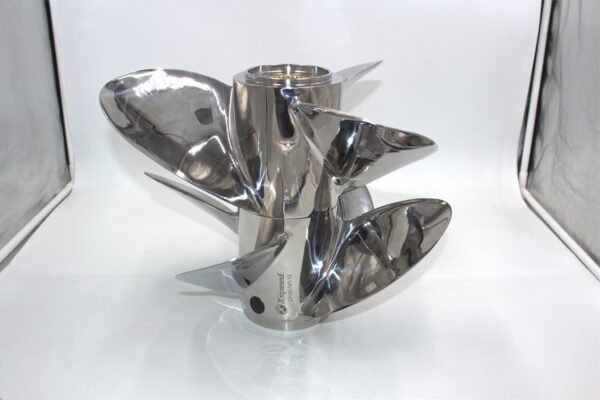 VOLVO-DUOPROP-A6-GROUP-4 Volvo Penta A7 Stainless Steel Duoprop Set Front 15x21 Rear 14x21 Front OEM 854780 Rear OEM 854790