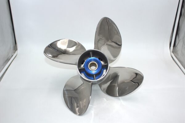 VOLVO-DUOPROP-A1-GROUP-3 Volvo Penta A5 Stainless Steel Duoprop Set Front 15 1/4x19 Rear 14 1/8x19 Front OEM 854778 Rear OEM 854788