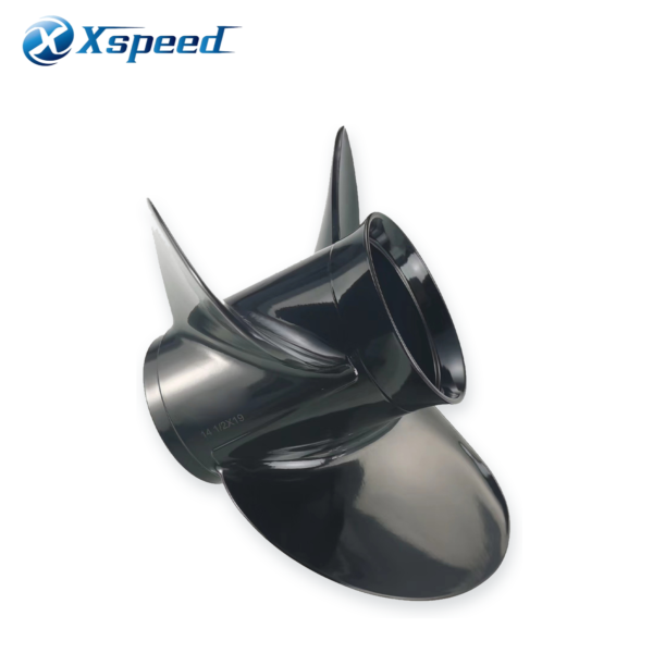 16x17 Aluminum Propeller for Honda Replacement 3 Blade 15 Tooth LH 350HP Outboard Propeller